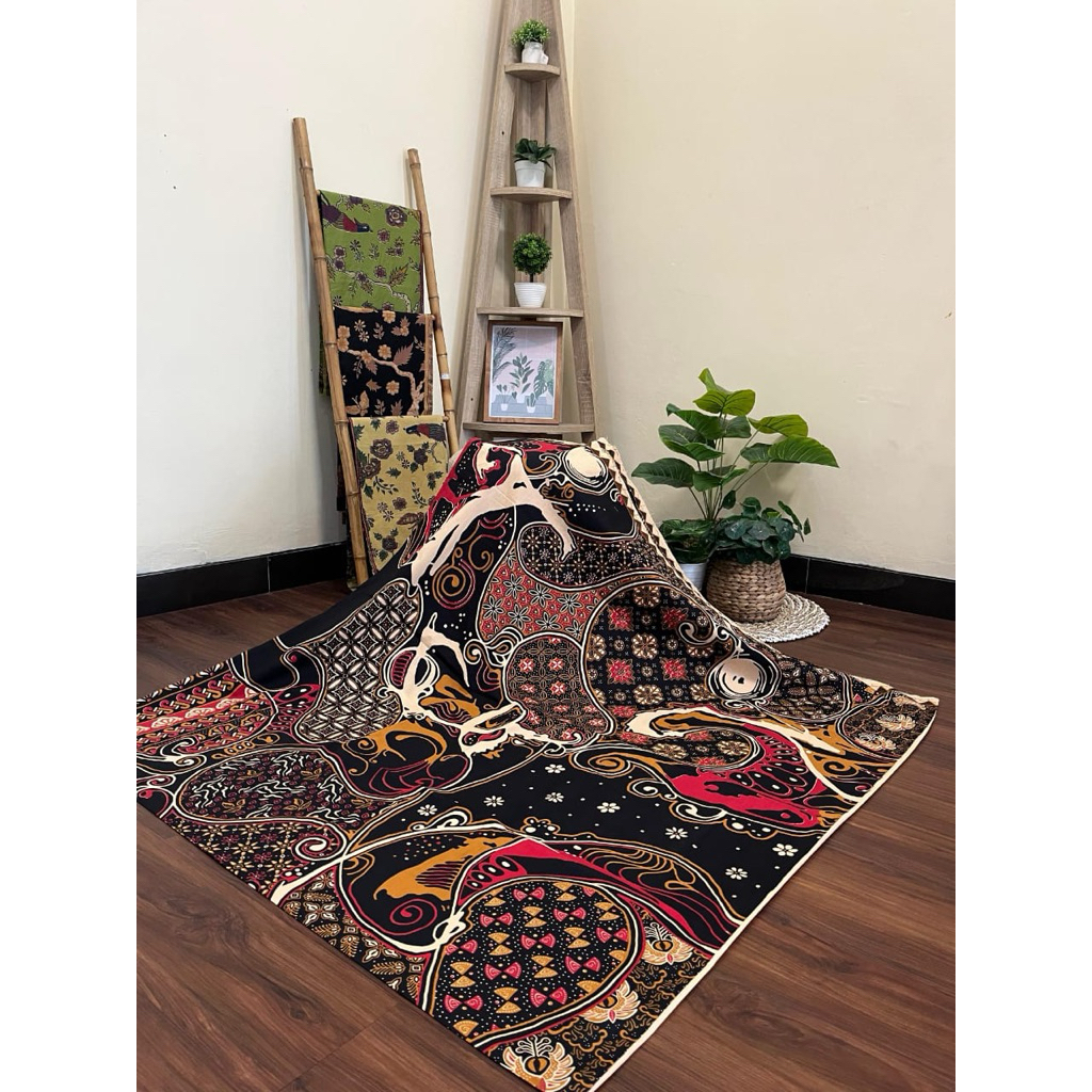 KAIN BATIK SOLO MOTIF ABSTRAK PREMIUM