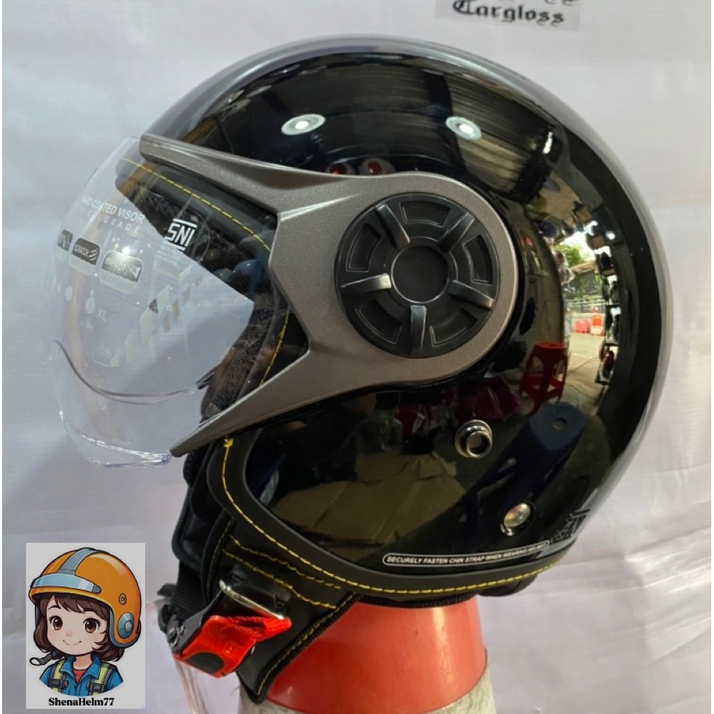 HELM CARGLOSS HIJAB YRH ORIGINAL SNI