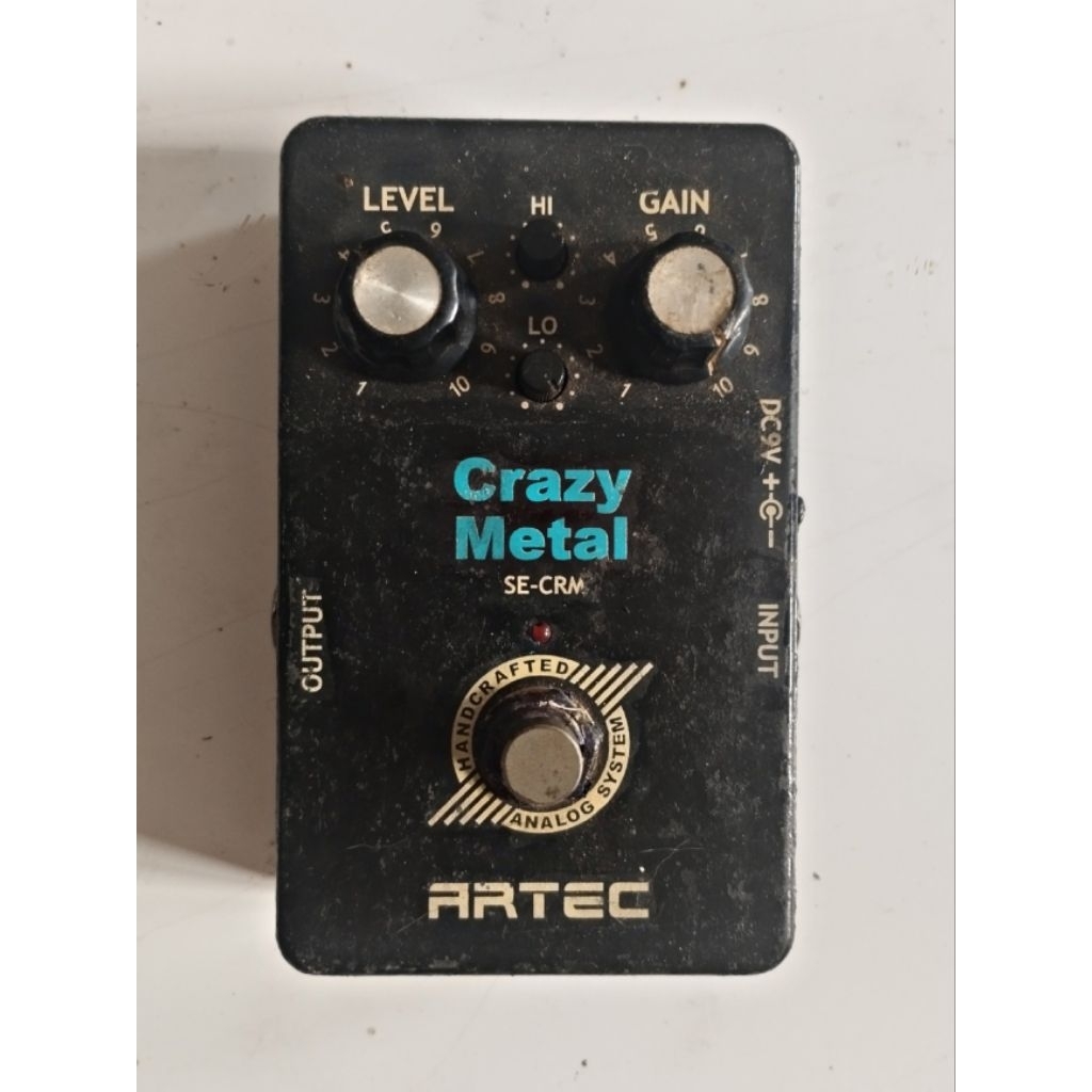 efek gitar Artec Crazy Metal