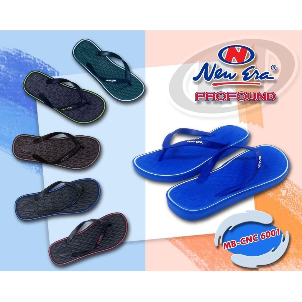[GROSIR] Sandal Jepit Pria New Era MB-CNC 6001 – Ringan & Simpel – Ukuran 40–44