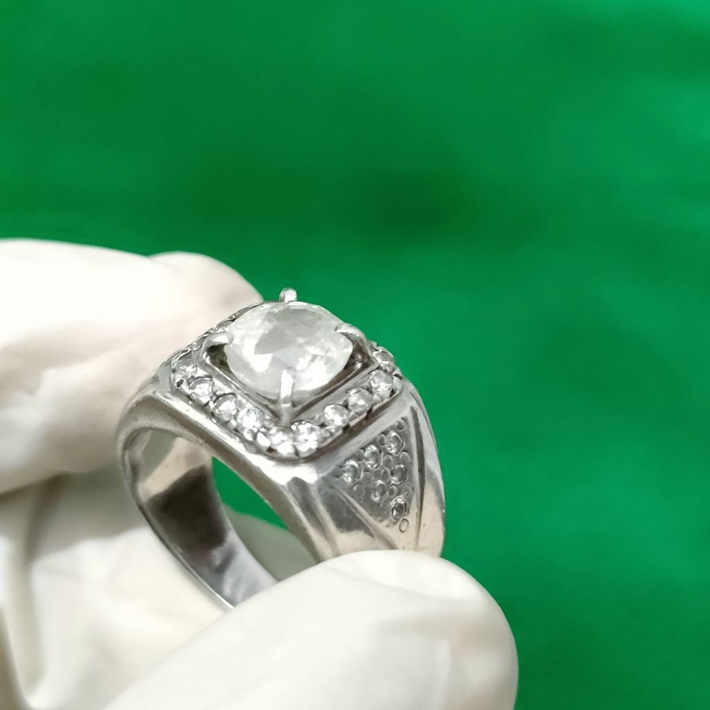 White Safir Ring Perak