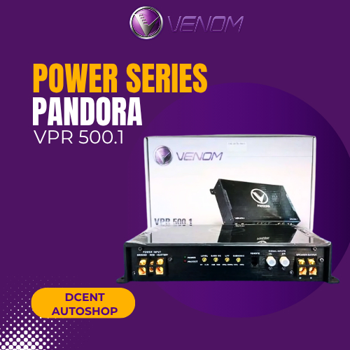 Power Amplifier Mobil Venom - Power Amplifier Pandora VPR 500.1 - Premium Quality
