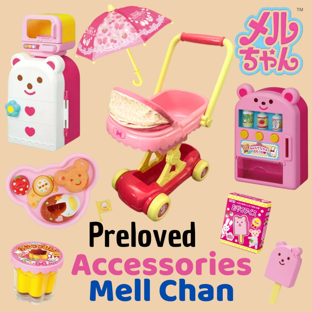 accesories mell chan preloved/bekas
