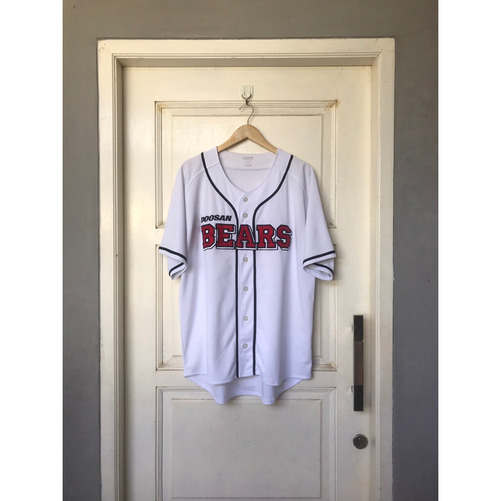 KBO Doosan Bears Home Uniform/Jersey Official Licensed Merchandise / Baseball Jersey