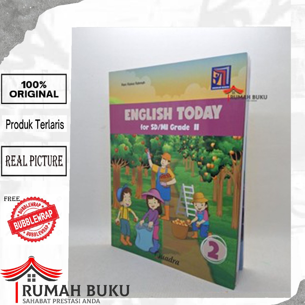English Today Penerbit Quadra kelas 2 kurikulum merdeka