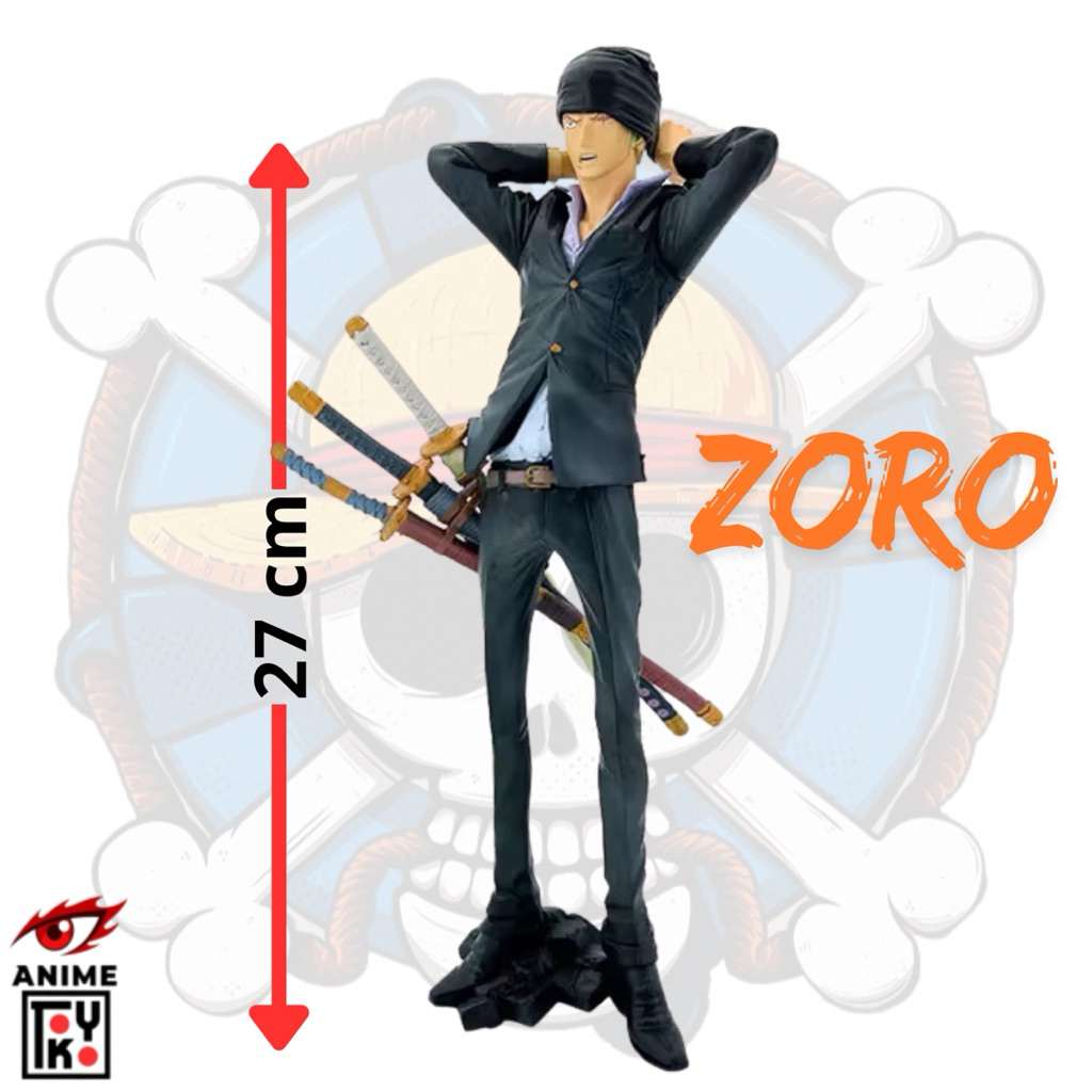 Action figure roronoa Zoro king of artist