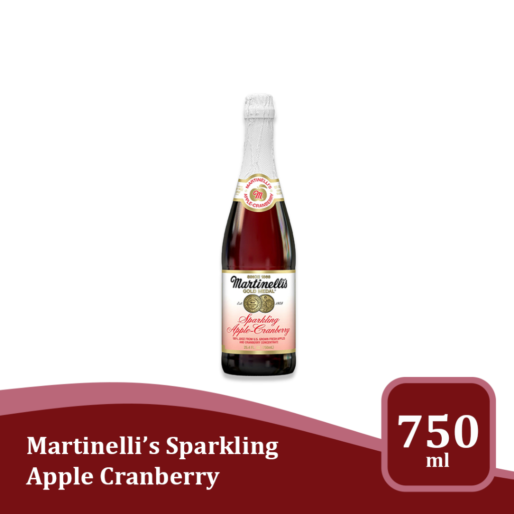 

Martinelli's Sparkling Apple-Cranberry 25.4 fl oz - Minuman impor USA