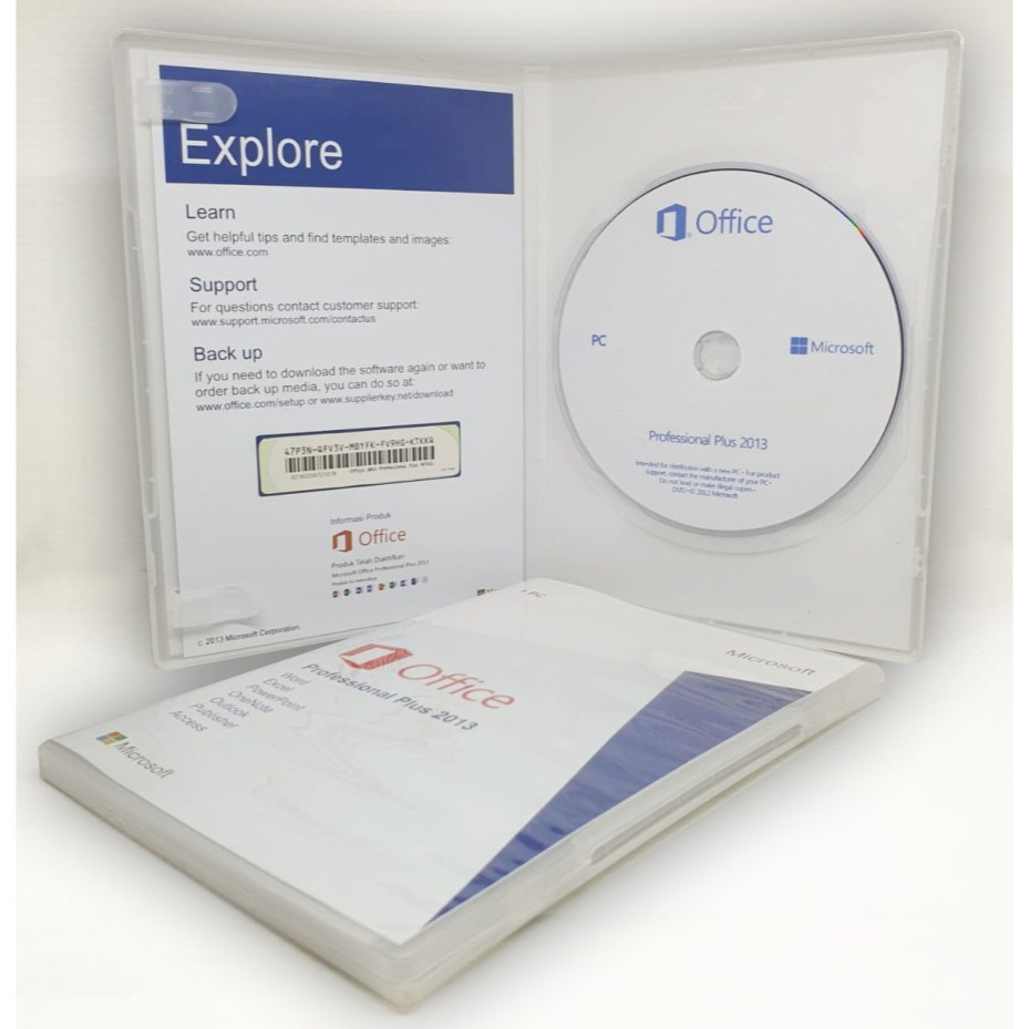 Promo Diskon Original Office 2013 Pro Plus (full box + stiker coa)