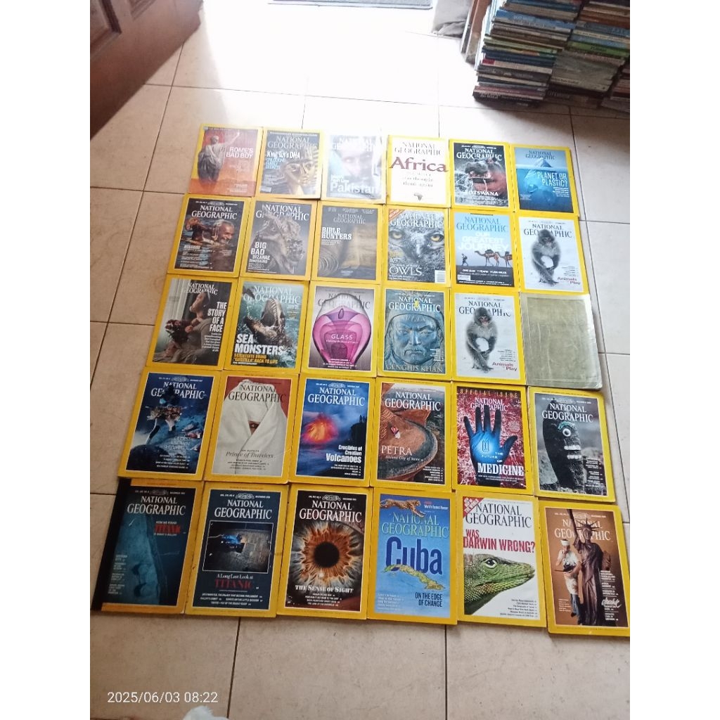 ORIGINAL MAJALAH NATIONAL GEOGRAPHIC CABUTAN