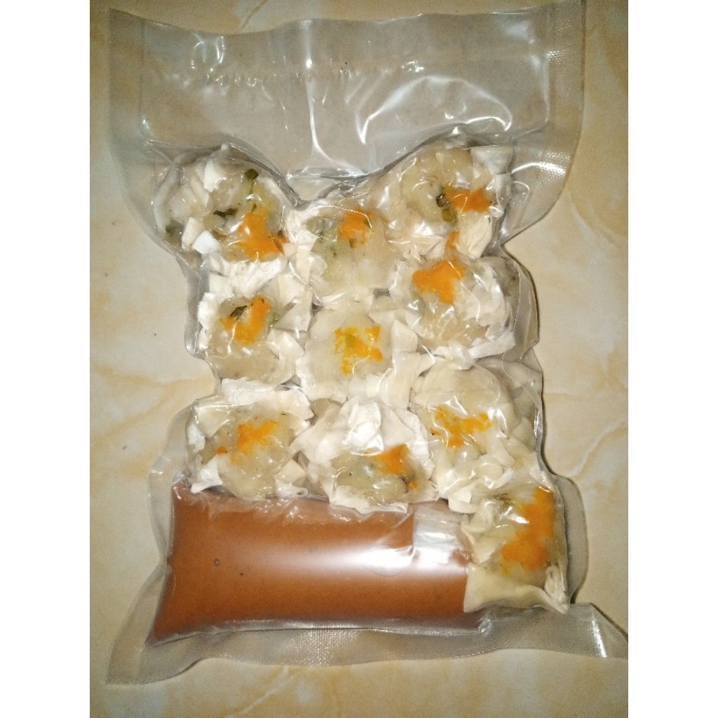 

Siomay Bandung Putri Asli Ikan Tenggiri isi 10pcs