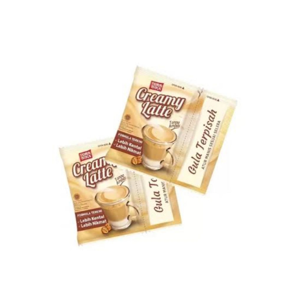 

TORABIKA creamy latte 22g 1 renceng