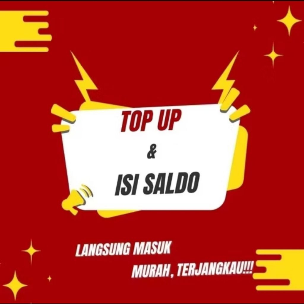

[lokal] termurah top banget up isi saldo & pulsa all operator