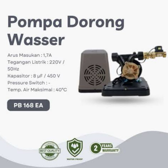 POMPA AIR BOOSTER PUMP BUSTER / POMPA PENDORONG TANDON WASSER PB168EA / PB-168 EA = PB218EA
