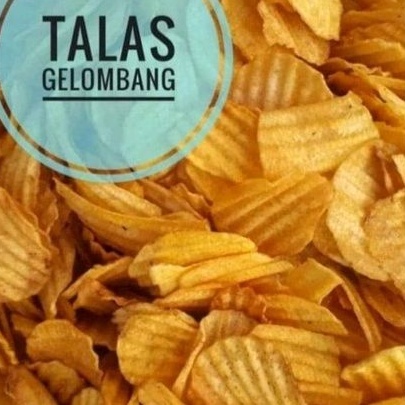 

Keripik Talas Gelombang Gurih 1kg Kripik Talas Asin Gurih Renyah Talas Gelombang Tebal Crispy