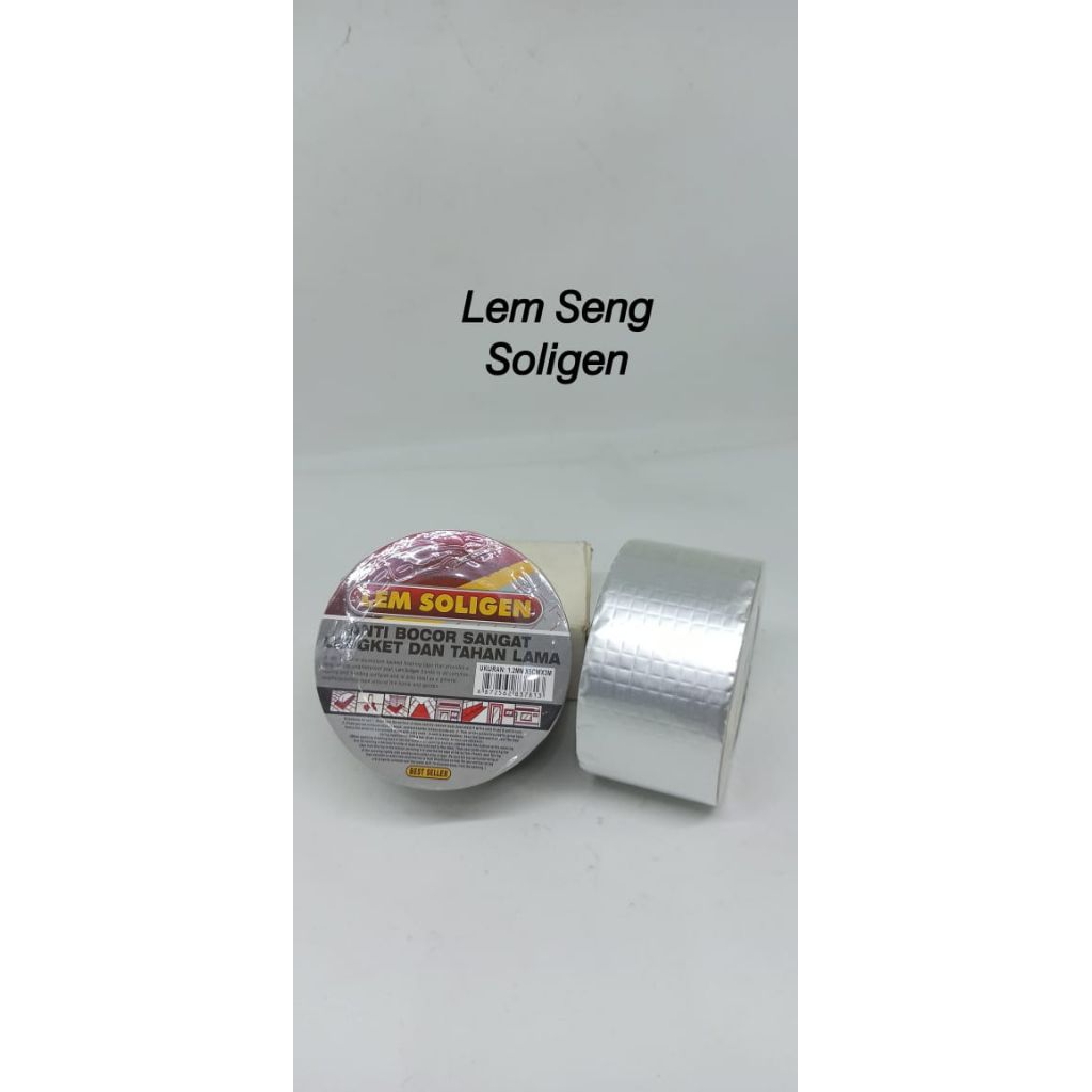 Lem Seng SOLIGEN - Lem Kuat untuk Seng & Plat Besi