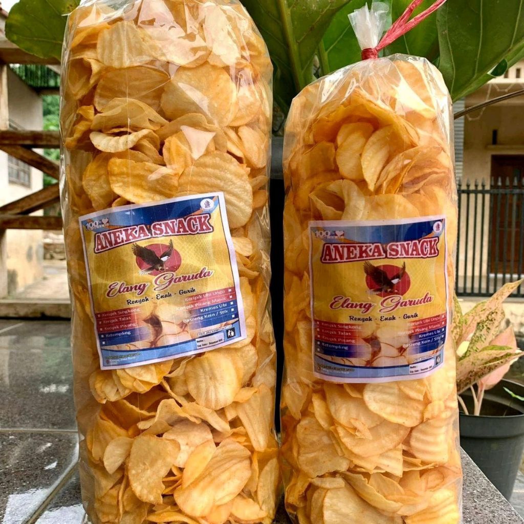 

Keripik singkong citato aneka rasa.