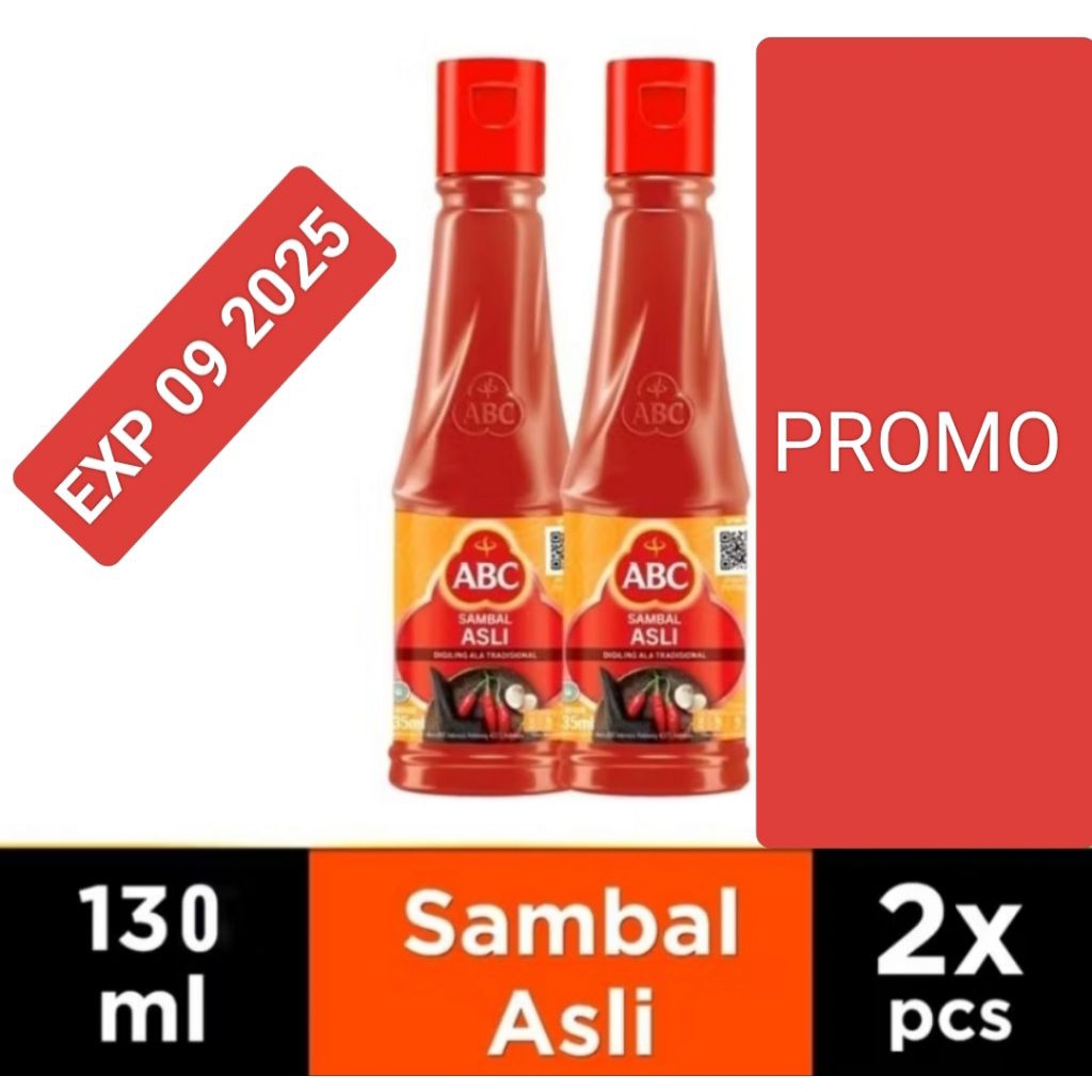 

sambal ABC 130ml 2pcs