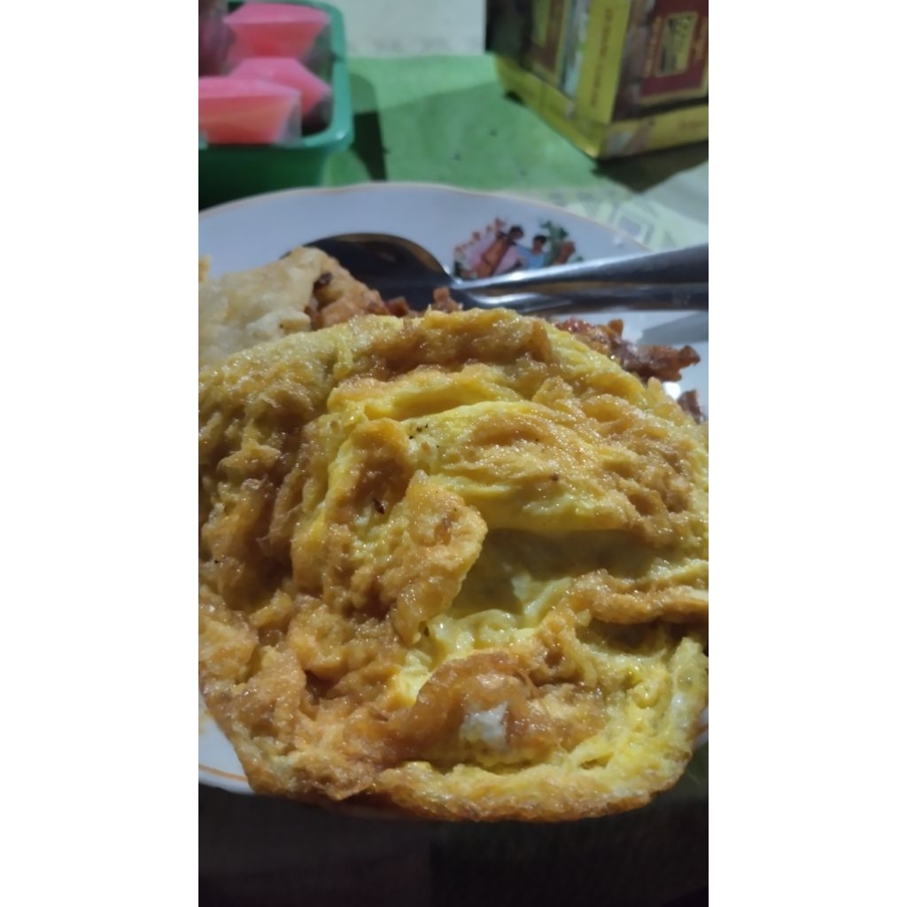 

nasi pecel telur