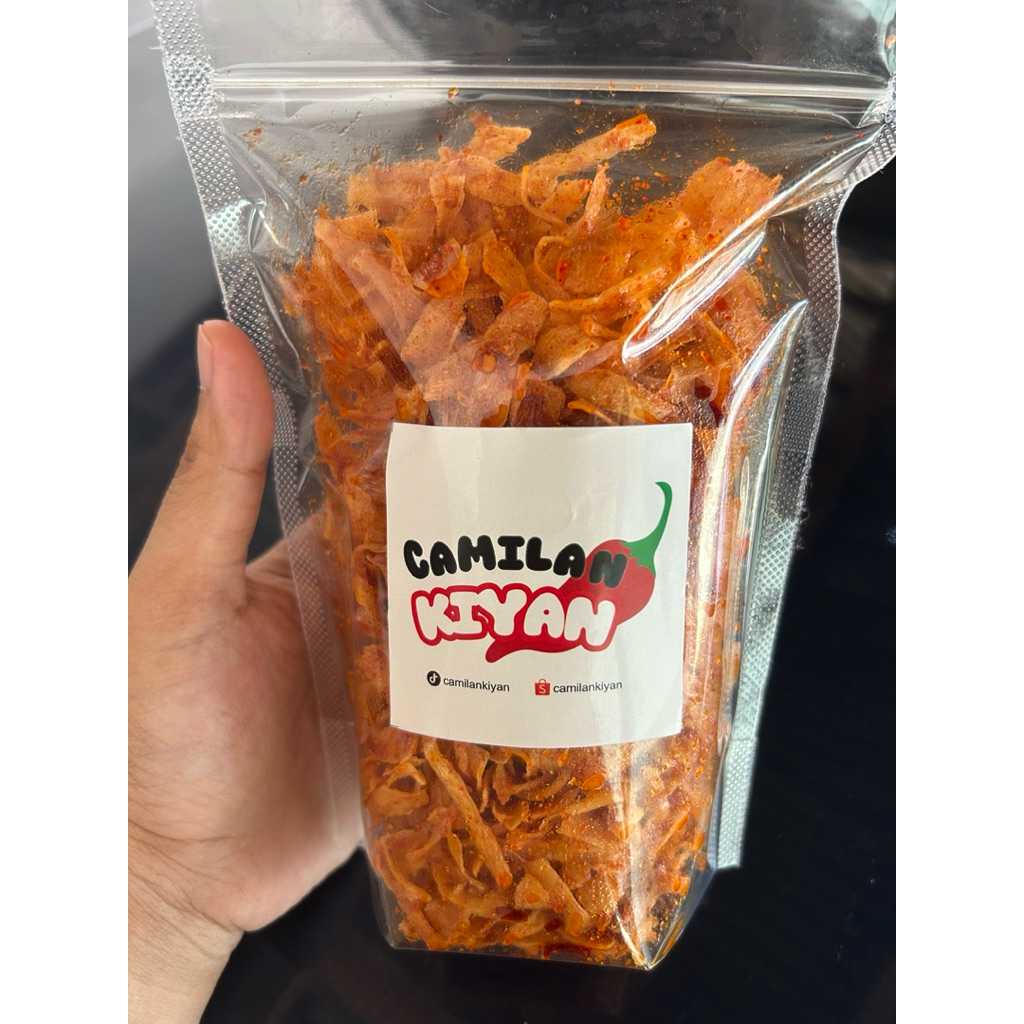 

Keripik keriwil Asin Pedas 250gr
