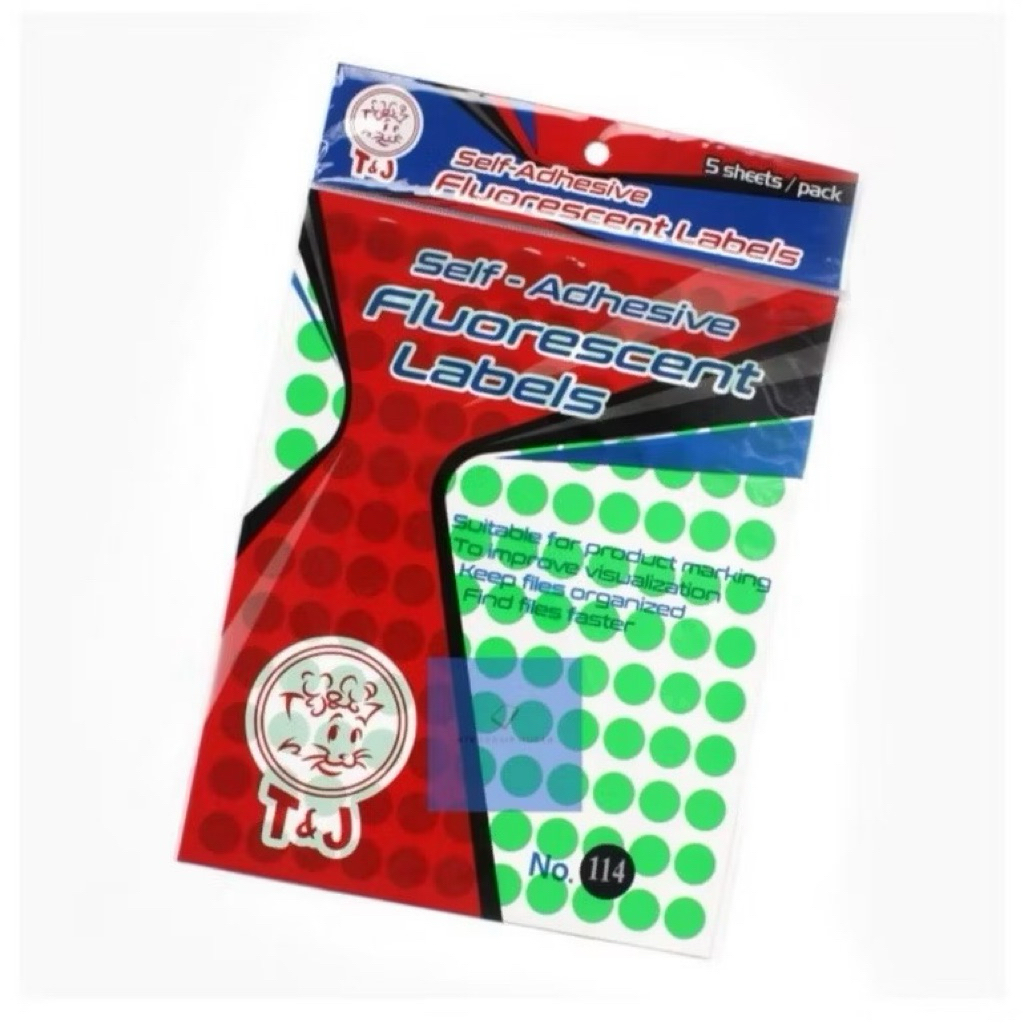 

Label Warna Tom & Jerry No 114 (1pad) Diamter 13mm
