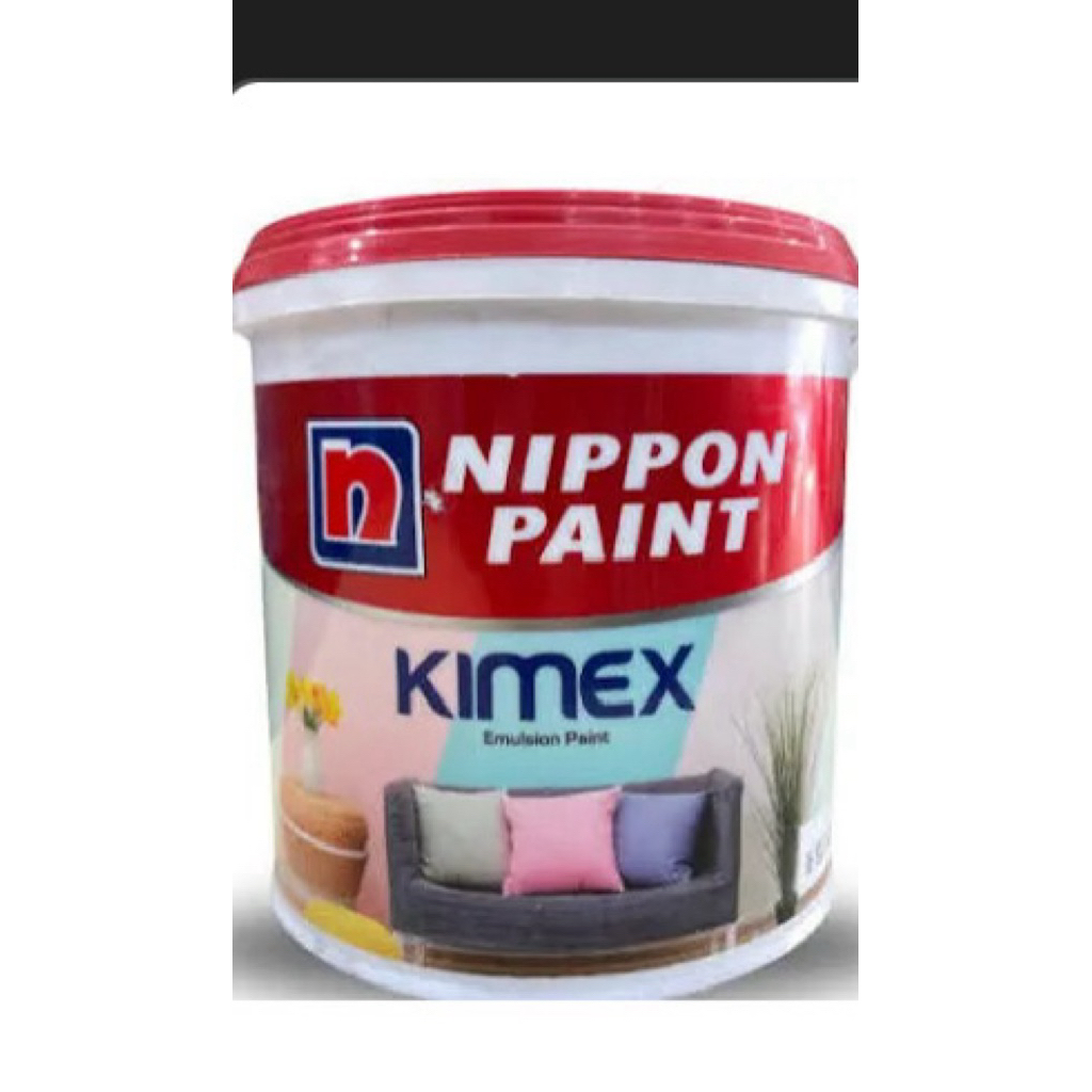 nippon paint kimex cat dinding dalam & luar nippon interior exterior 20 kg 20 kg 20kg rest day np Ow