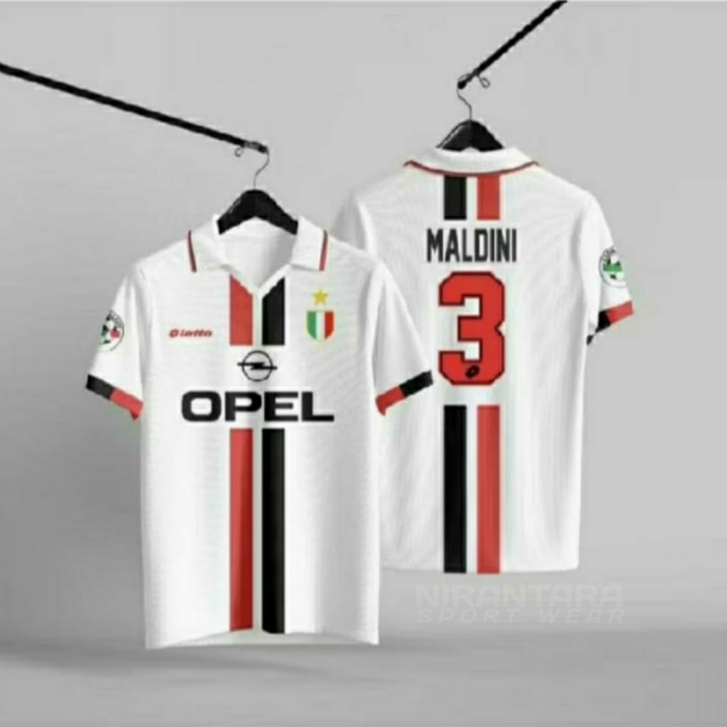 JERSEY ACM SPESIAL MALDINI | FULL PRINTING / FREE NAMA DAN NOMOT PUNGGUNG