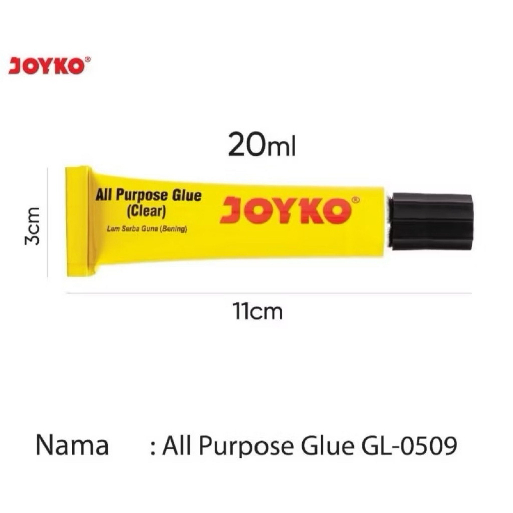 

Lem Glue Joyko GL-0509 20Ml (1tube)