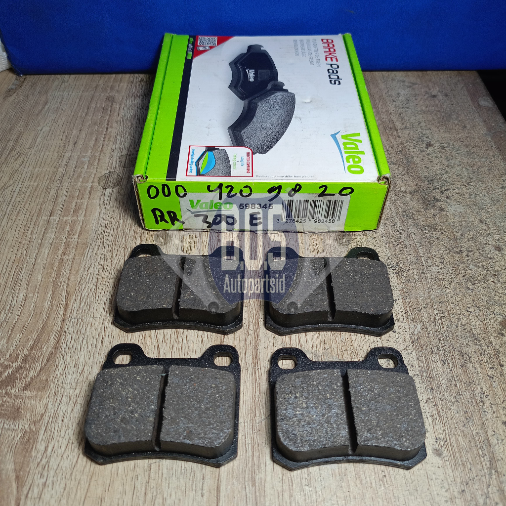 KAMPAS REM BELAKANG MERCEDES W124 W201 W202 A124 C124 S124 VALEO