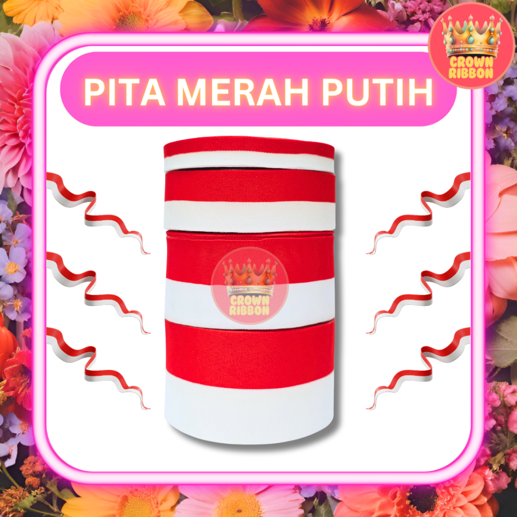 

Pita Bendera Merah Putih Kain Plastik