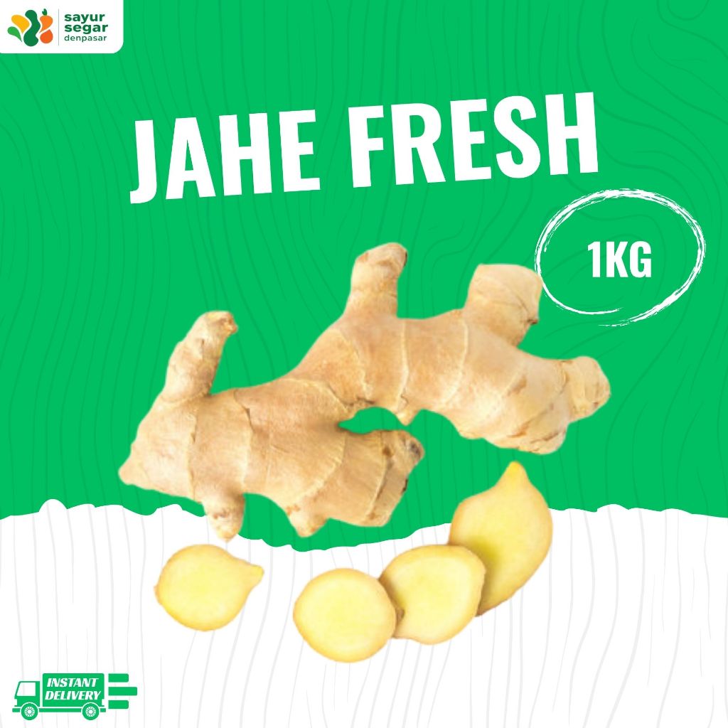 

Jahe Fresh 1kg - Sayur Segar Denpasar