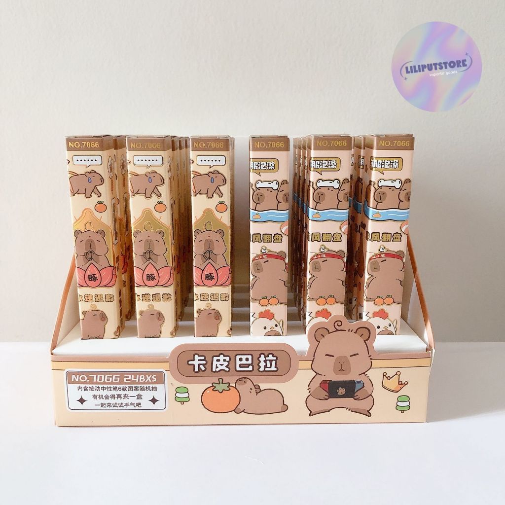 

Capybara Blind Box Pen L Per Pcs Ketebalan 0.5mm