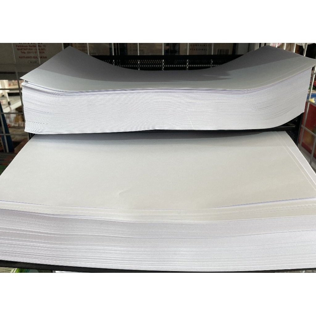 

(100 lembar) KERTAS HVS A4 / F4 / A3 75 / 80 GSM