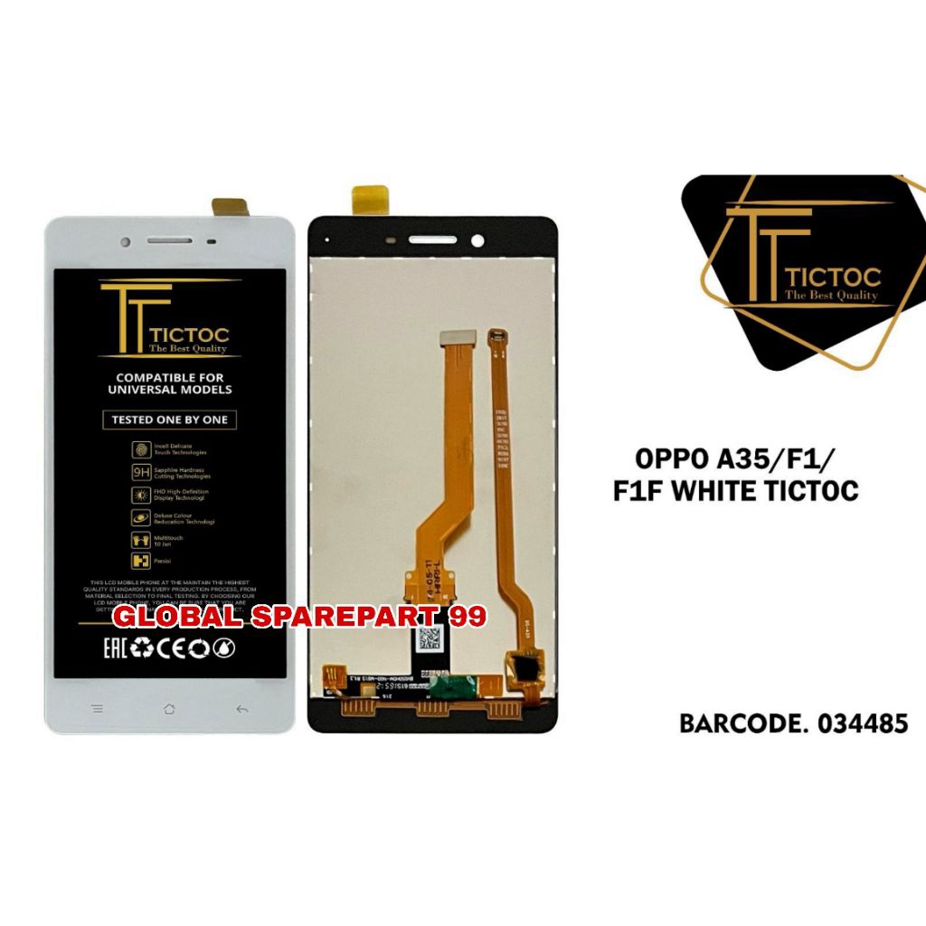 LCD OPPO A35 / OPPO F1 F1F TICTOC