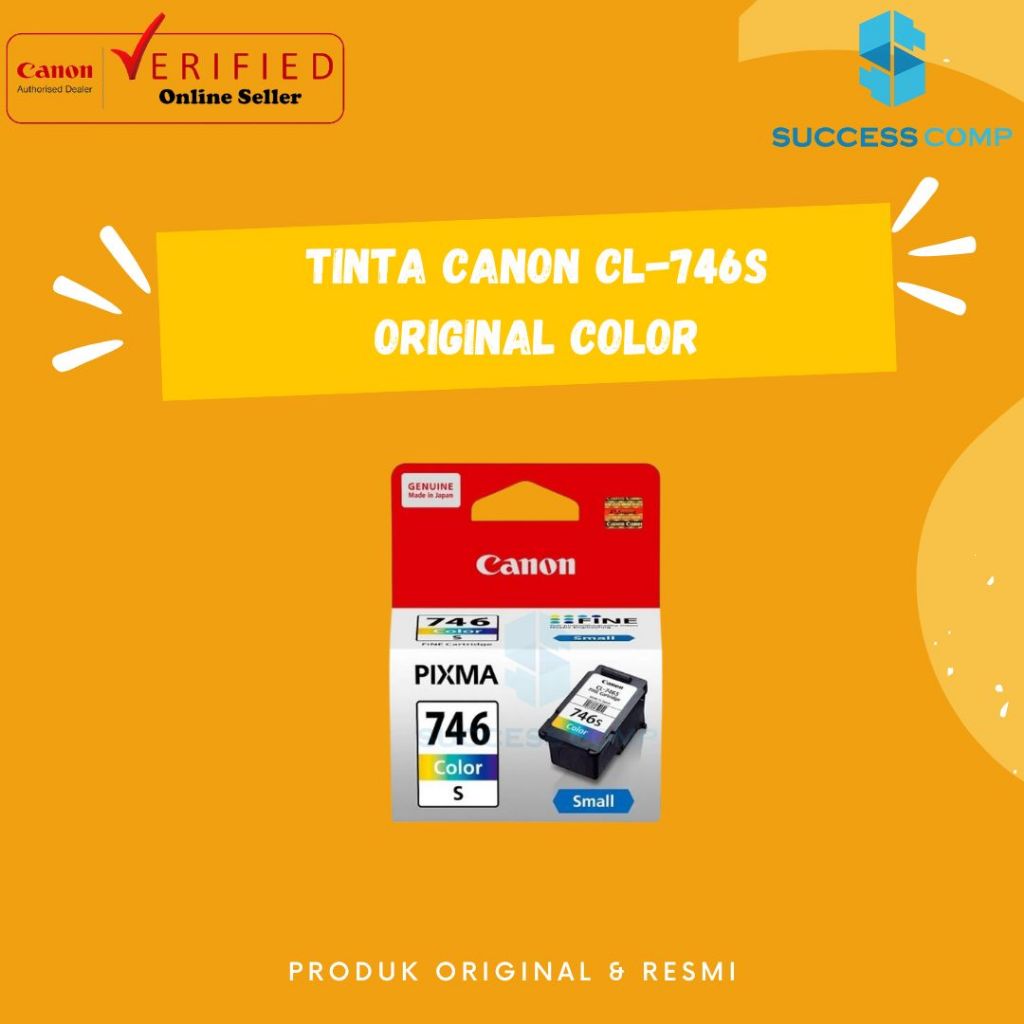 CANON Color Ink Cartridge CL-746s untuk Canon MG2470 MG2570