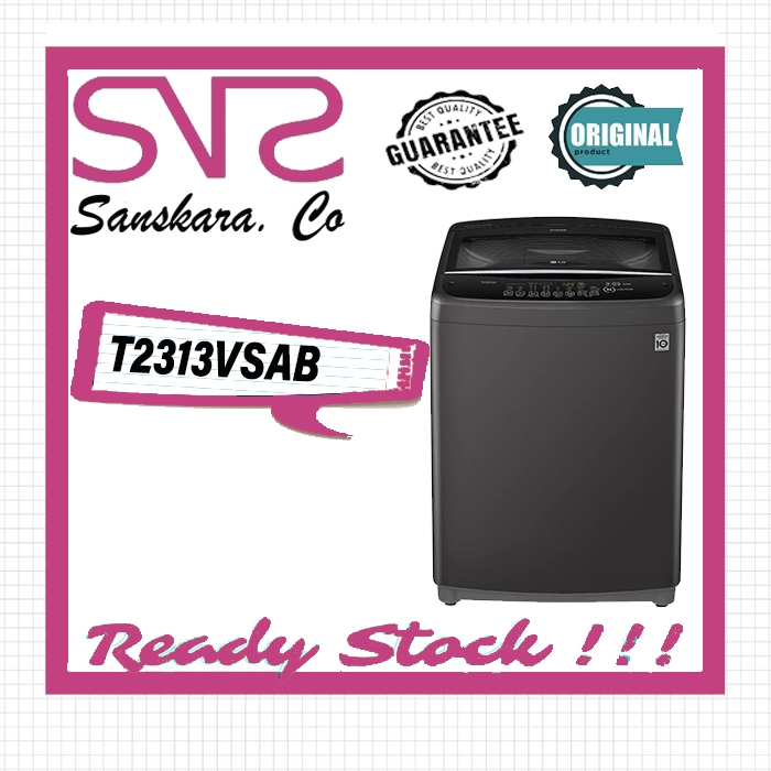 LG T2313VSAB MESIN CUCI TOP LOADING 13 KG T2313 2313VSAB