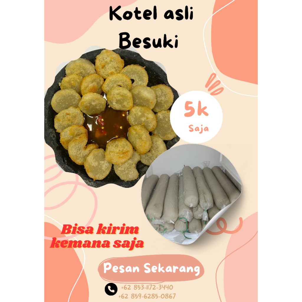 

kotel besuki 5 pcs