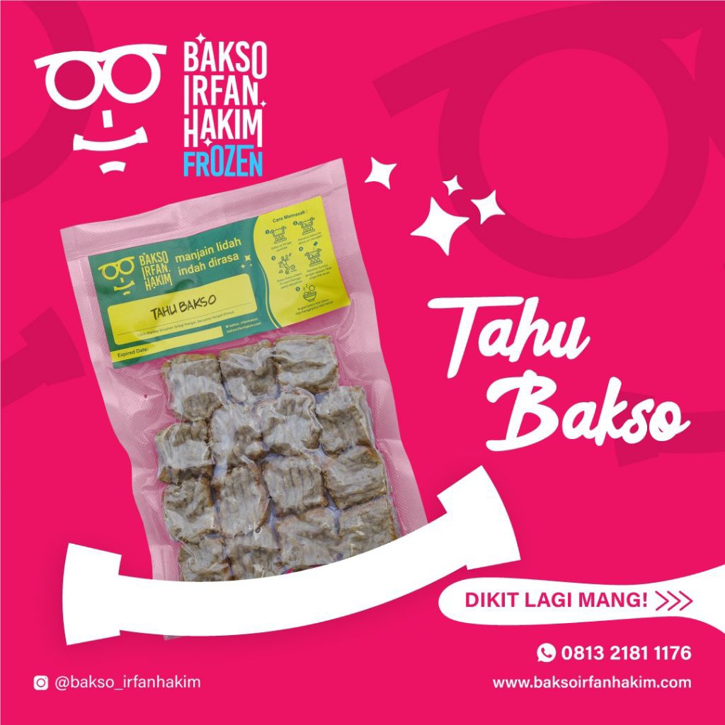

Tahu Bakso Frozen Bakso Irfan Hakim isi 10 Best Seller