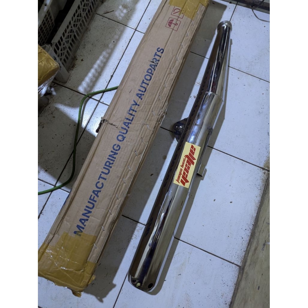 knalpot bobokan tipe Altech Yamaha RX-King