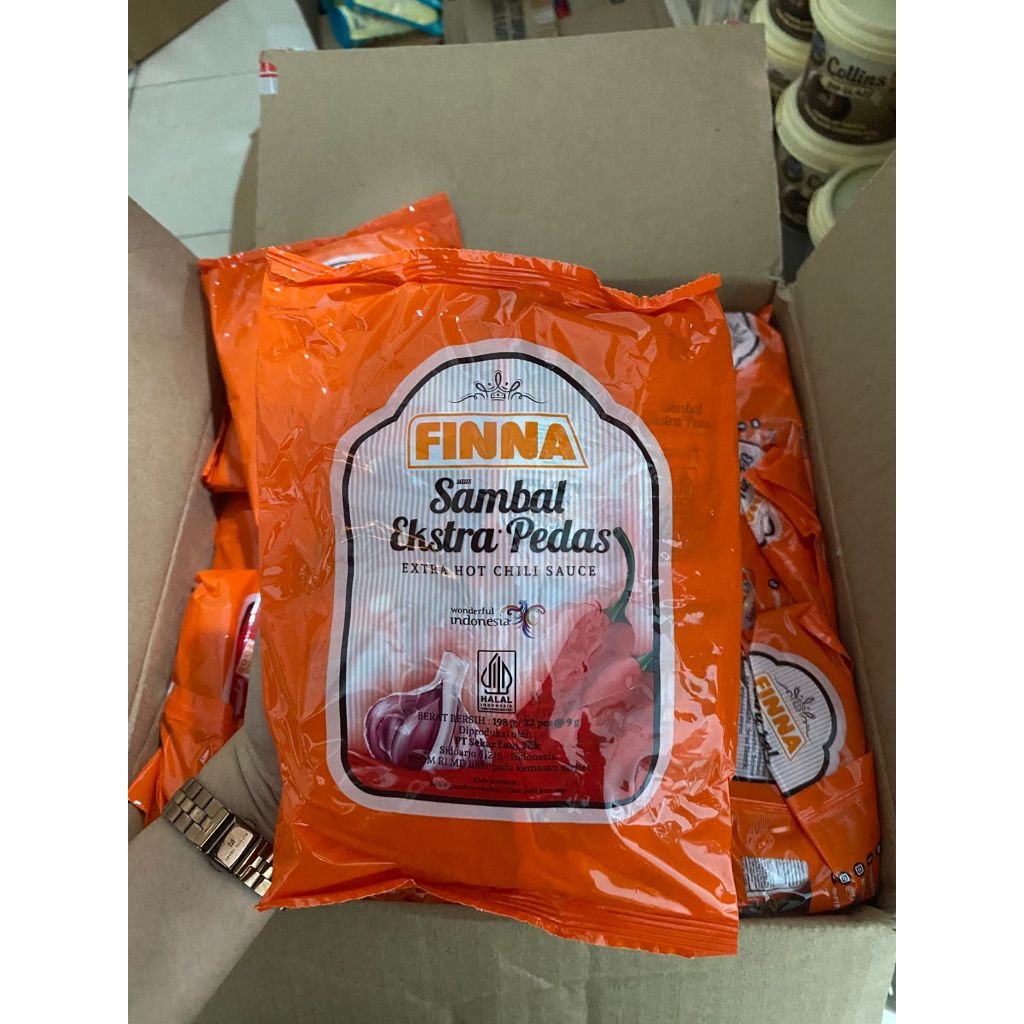 

Finna Sambal Extra hot chili sachet
