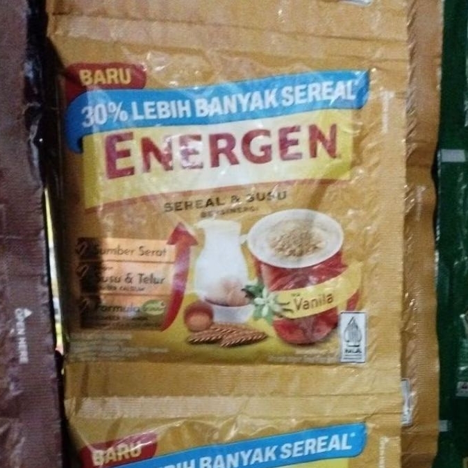 

ENERGEN minuman sereal rentengan (1renteng isi 10pcs)