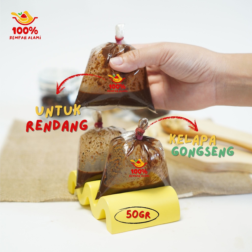 

100persen Kelapa Sangrai Gongseng untuk Rendang 50gr