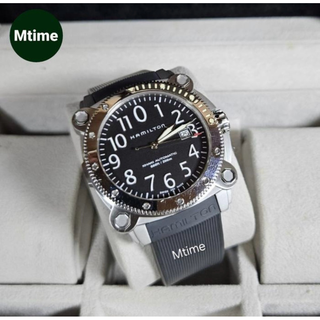 JAM TANGAN HAMILTON KHAKI NAVY BELOWZERO AUTOMATIC ORIGINAL