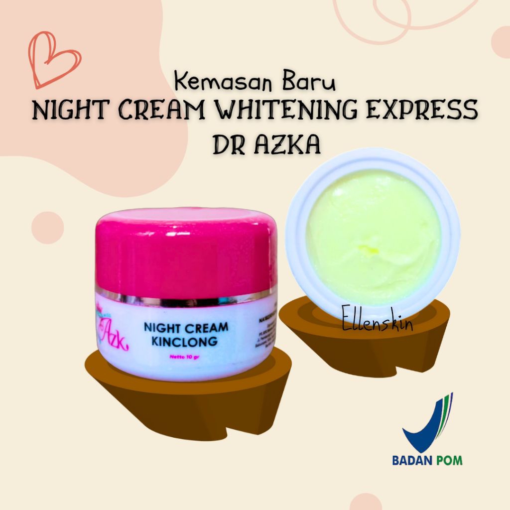 CREAM MALAM WHITENING EXPRESS DR AZKA