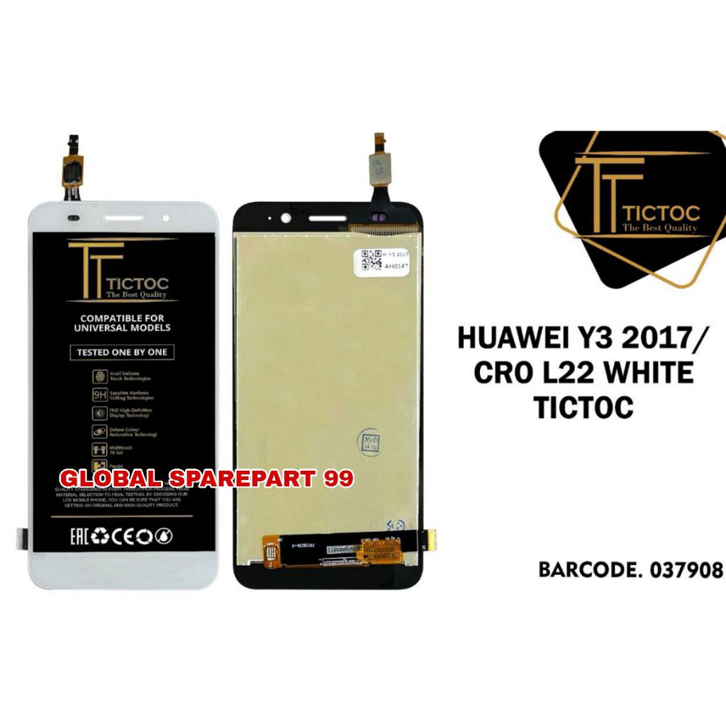 LCD HUAWEI Y3 2017 CRO L22 TICTOC