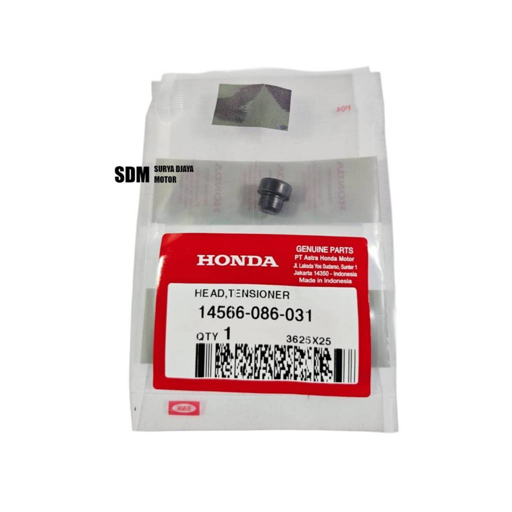 KARET SULING KETENG TENSIONER HEAD LEGENDA REVO SUPRA FIT SUPRA X 125 FI Original AHM 14566-086-031