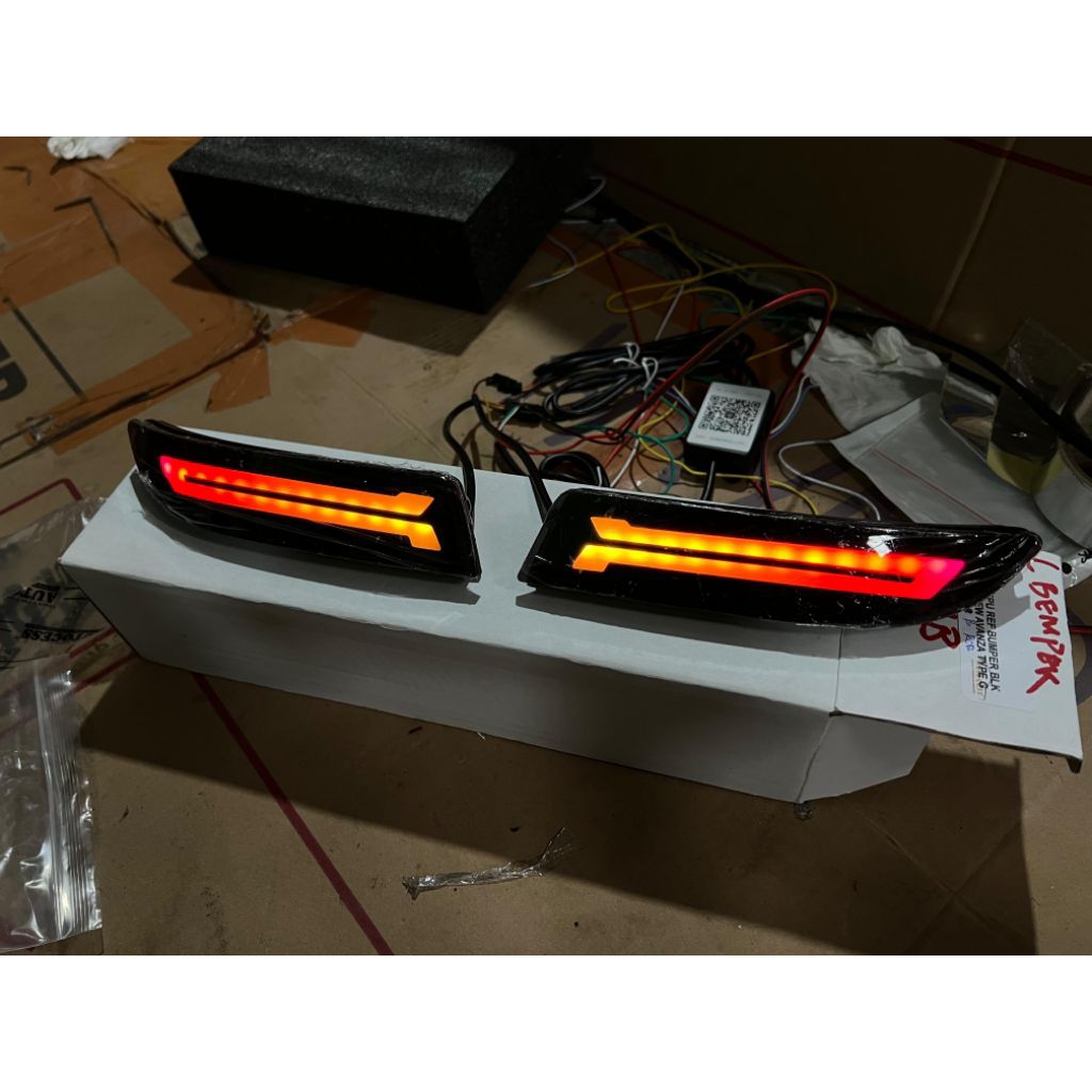 LED Bemper AVANZA XENIA 2022 Smoke RGB Padlepop