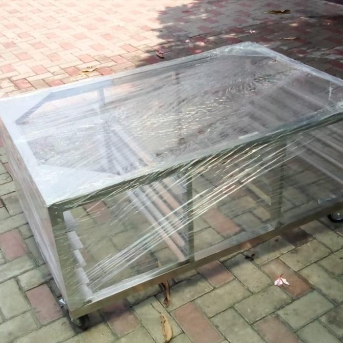 Kaki oven/Meja oven Deck Stainless Steel | Untuk Oven 1 deck 3 tray