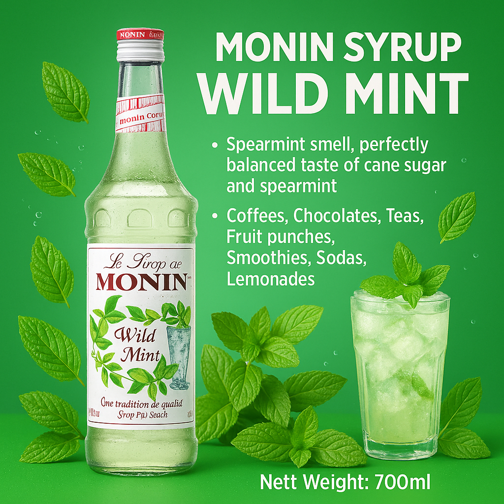 

Sirup Monin Original Wild Mint 700ml