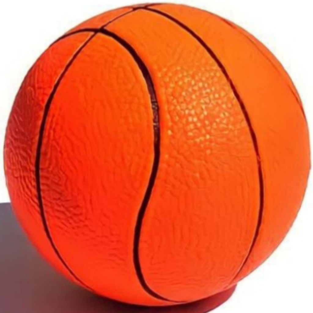 Bola Basket Karet Mainan Anak Laki Laki Ukuran 25 cm Besar SNI