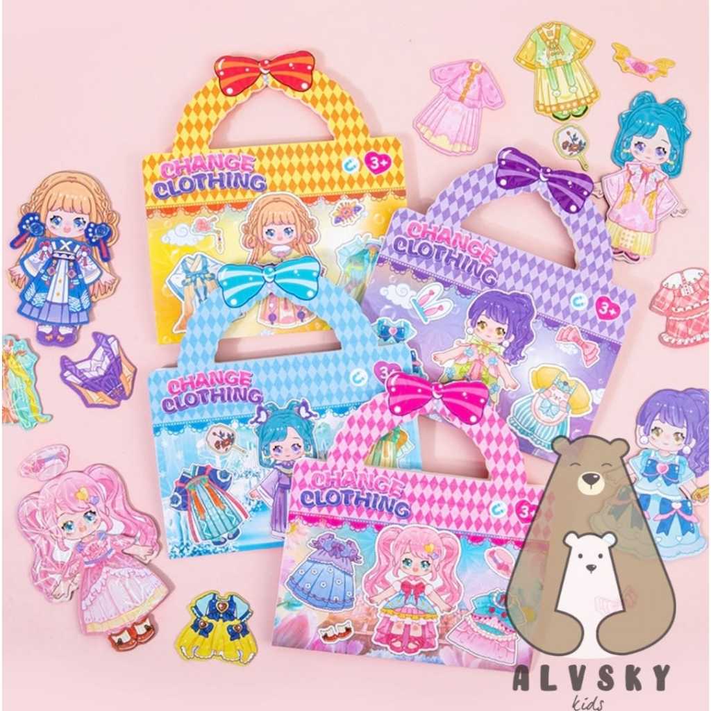 

STIKER ANAK MAGNET KULKAS MODEL TAS KECIL MOTIF PRINCESS 3D / STICKER ANAK PEREMPUAN ANEKA KARAKTER KARTUN